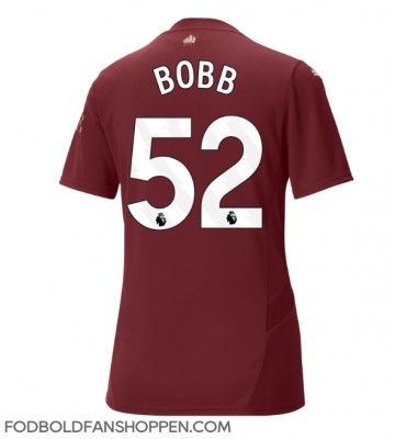 Manchester City Oscar Bobb #52 Tredjetrøje Dame 2024-25 Kortærmet